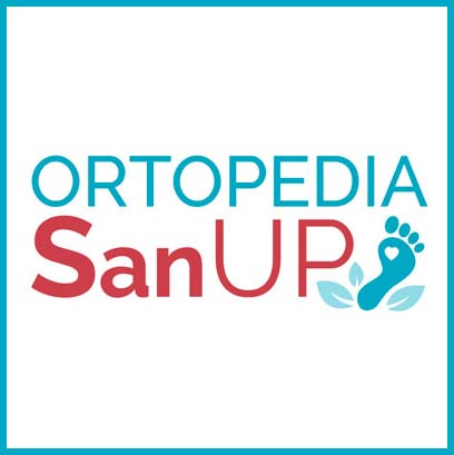 logo SanUp Ortopedia Milano, articoli sanitari